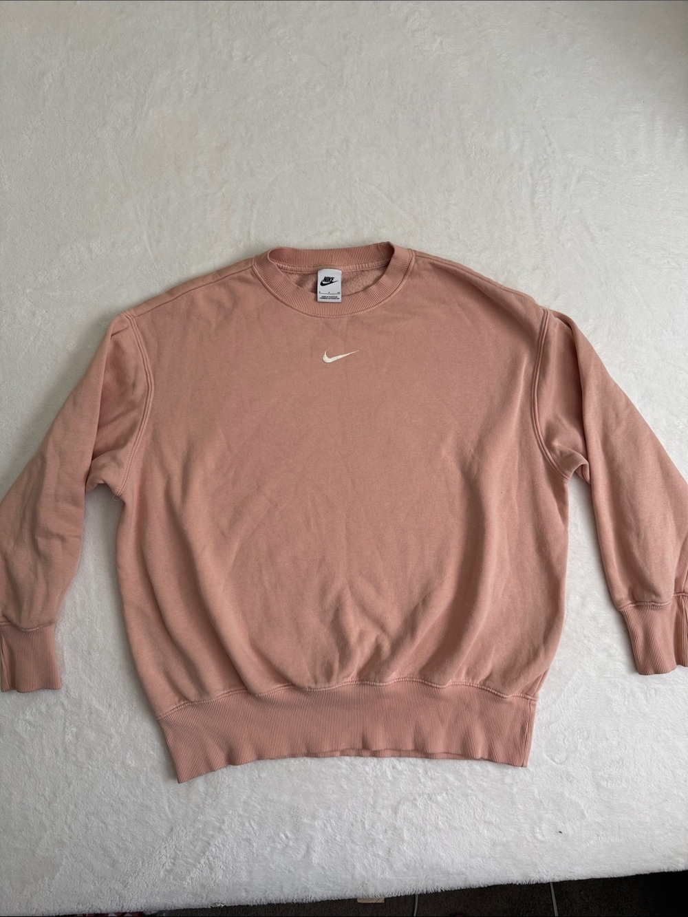 Nike Women's Light Peach Sweatshirt